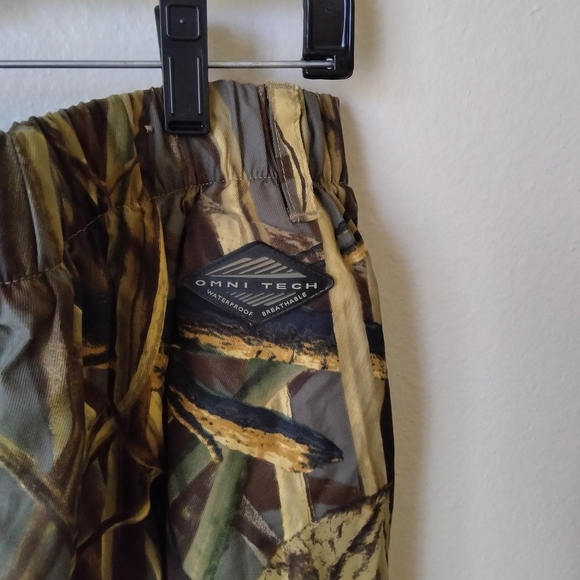 Columbia Men's Hunting Pants XL Delta Hunter Marsh Waterfowl Camo Waterproof - Picture 5 of 9